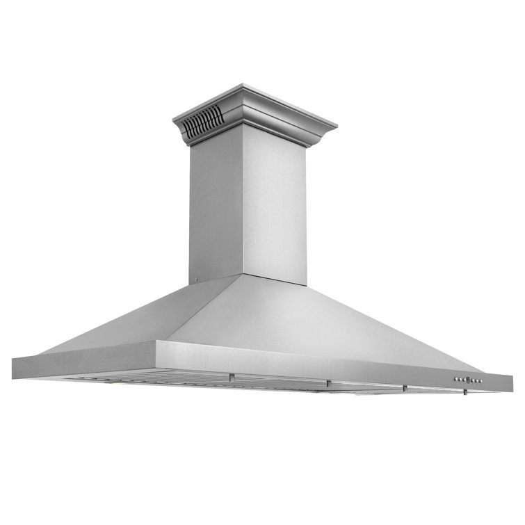 36-inch Stainless Steel Wall Mount Range Hood with Bluetooth Speakers