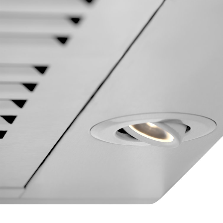 36-inch Stainless Steel Wall Mount Range Hood with Bluetooth Speakers