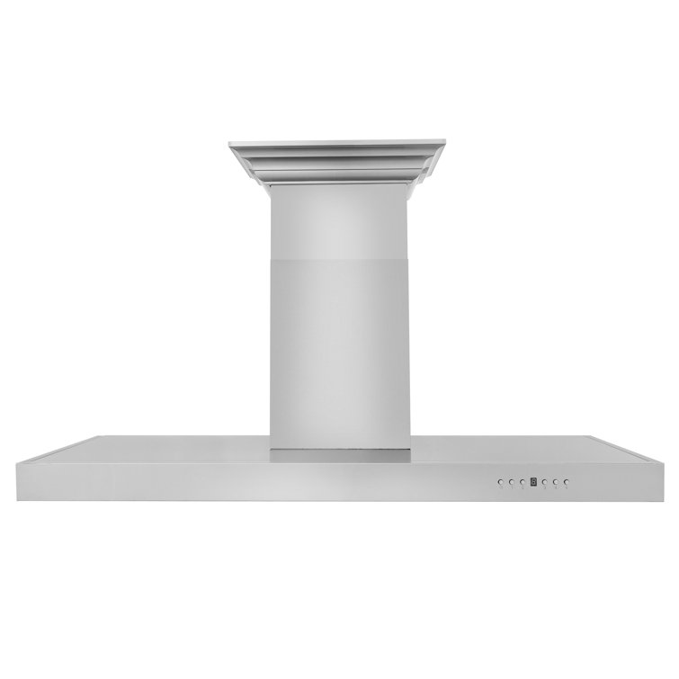 Stainless Steel Wall Mounted Range Hood with Charcoal Filter