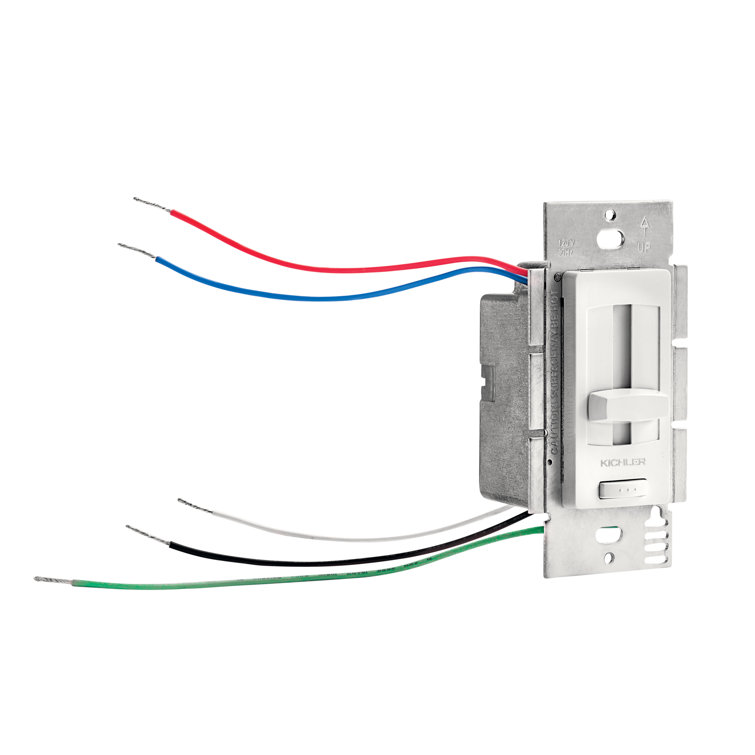 White 12V 60W LED Driver and Dimmer Switch