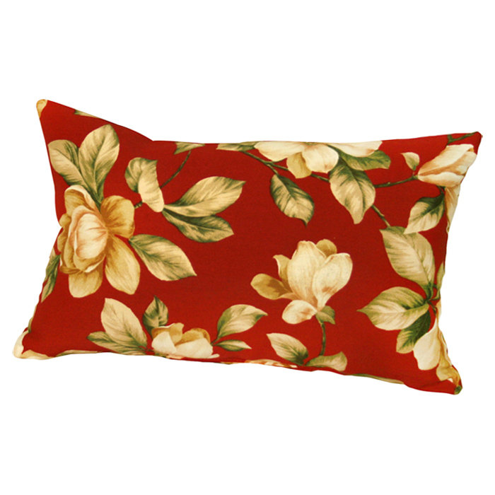 Roma Floral Rectangular Outdoor Throw Pillow Set