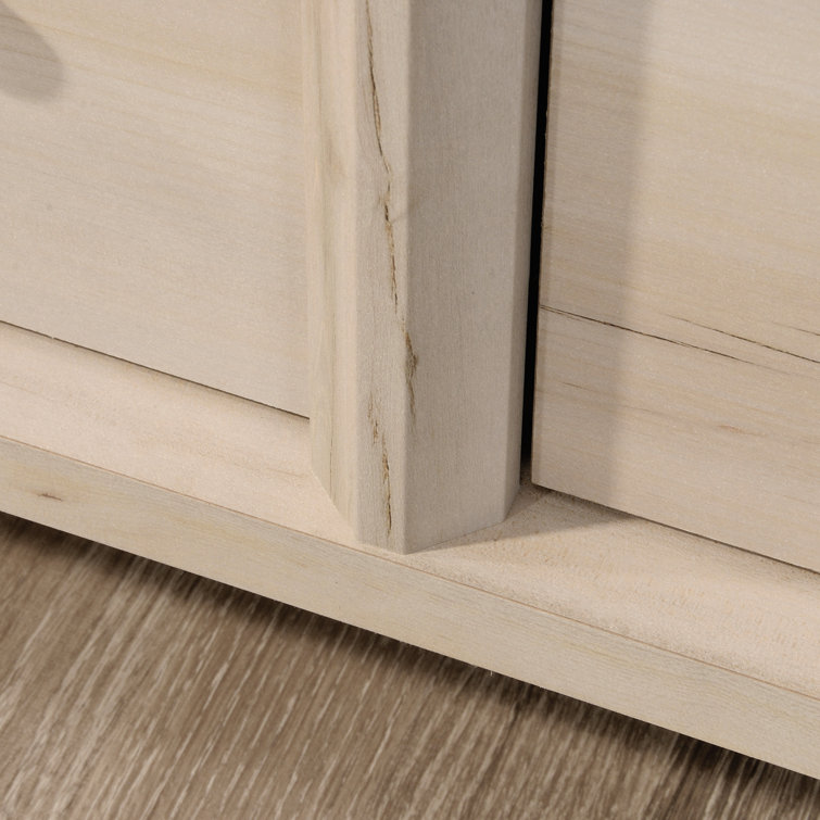 Pacific Maple 6-Drawer Double Horizontal Dresser