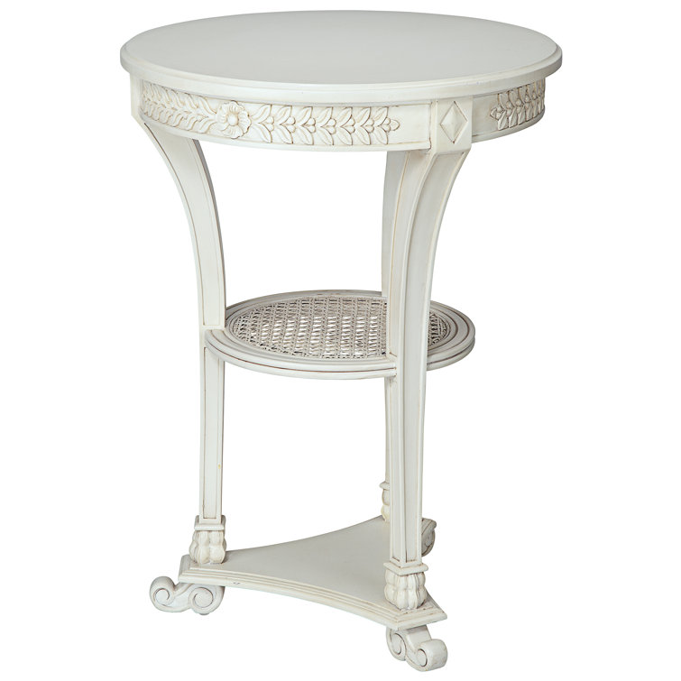 Black Panther Sculptural Glass Top End Table