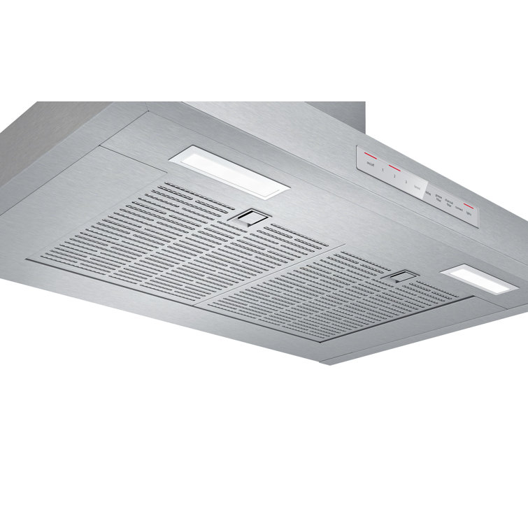 30" Stainless Steel Wall Mounted Range Hood with Charcoal Filter