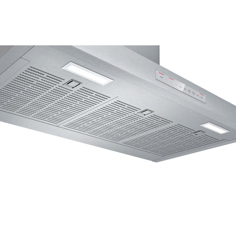 36" Stainless Steel Convertible Wall Mount Range Hood with Charcoal Filter
