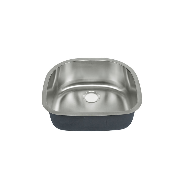 Toulouse 23.62 x 21 Stainless Steel Drop-in Kitchen Sink