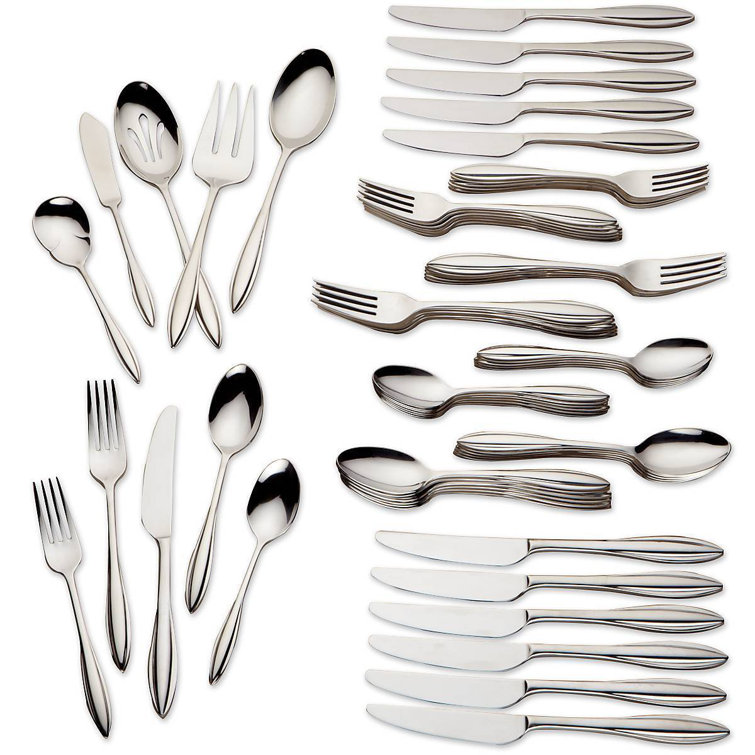 Modern Tarnish Resistant Stainless Steel Serving Spoon Set