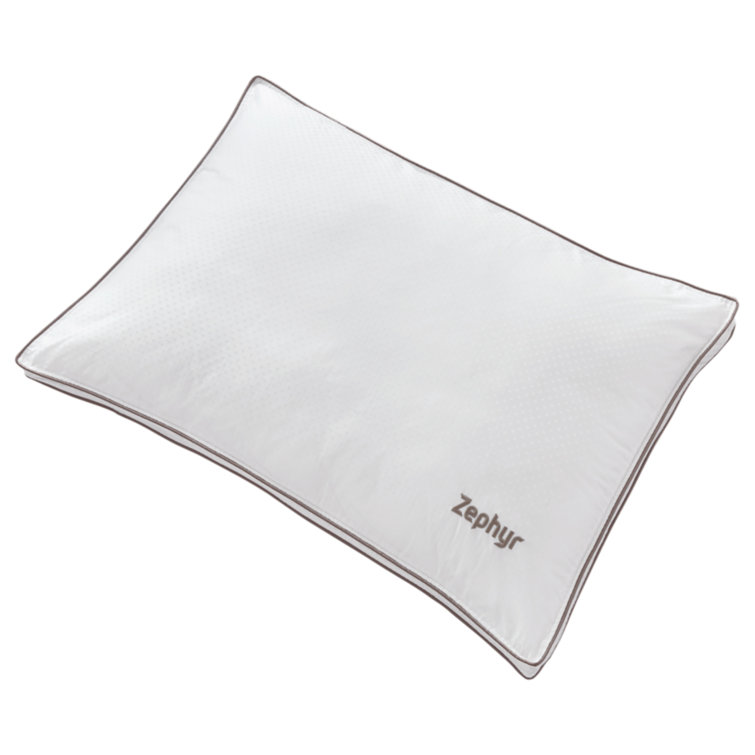 White Hypoallergenic Polyester Plush Support Pillow
