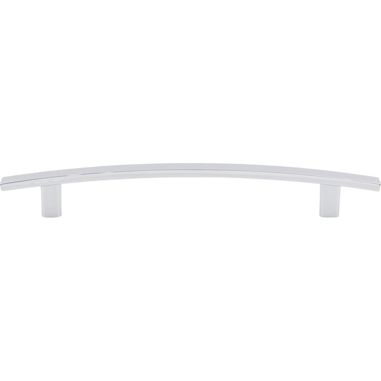 Polished Chrome 6 5/16" Modern Cabinet Pull Bar