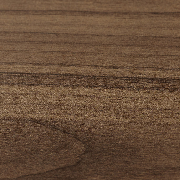 Walnut Laminate 2-Drawer Lockable Legal Size Pedestal