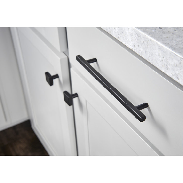 Dominique Polished Chrome Modern Cabinet Bar Pull with Mounting Hardware