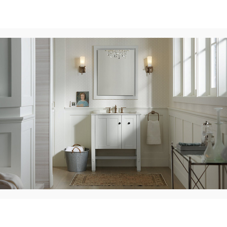 Verdera Sleek 30" Aluminum Frameless Medicine Cabinet with Adjustable Shelves