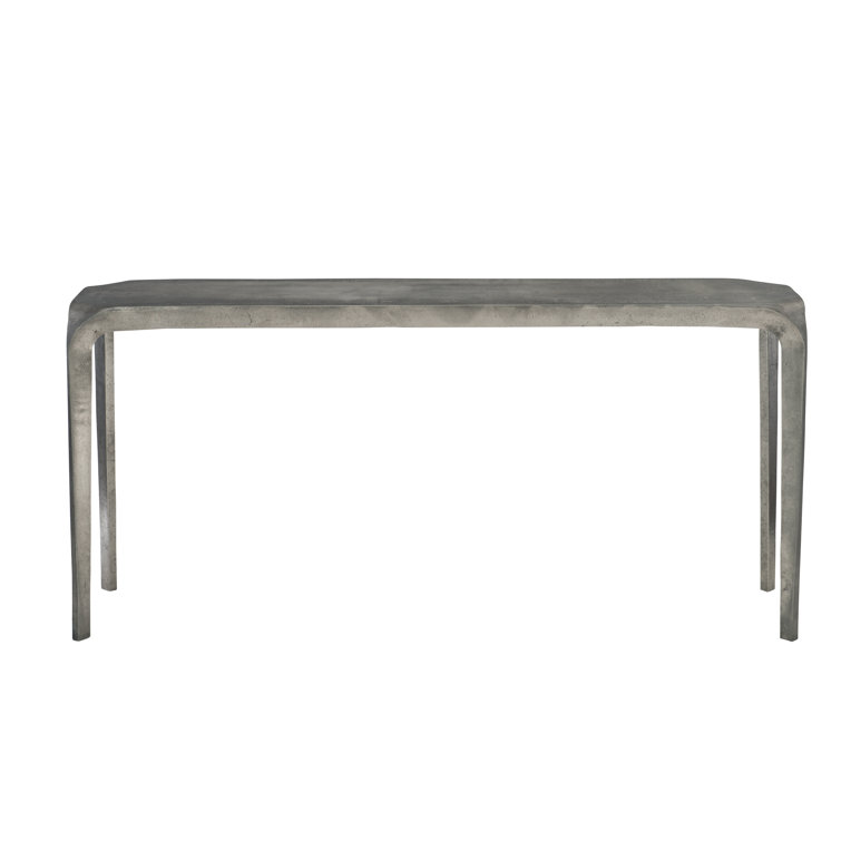 Eccentric Cast Aluminum and Steel 64" Console Table