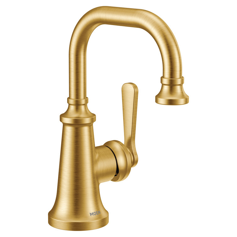 Classic Elegance 9" Black Single Hole Metal Bathroom Faucet