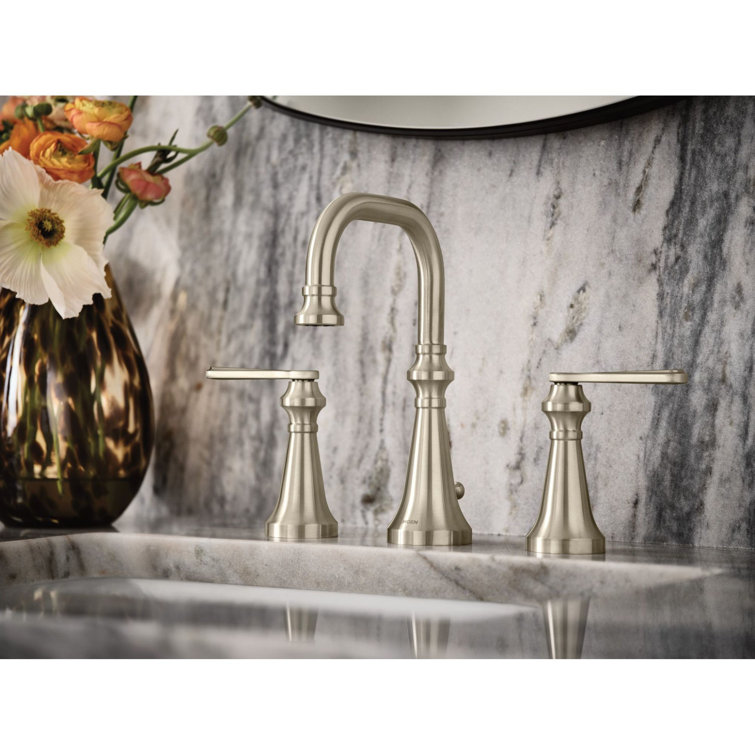Colinet Classic High-Arc 9" Black Nickel Widespread Bathroom Faucet