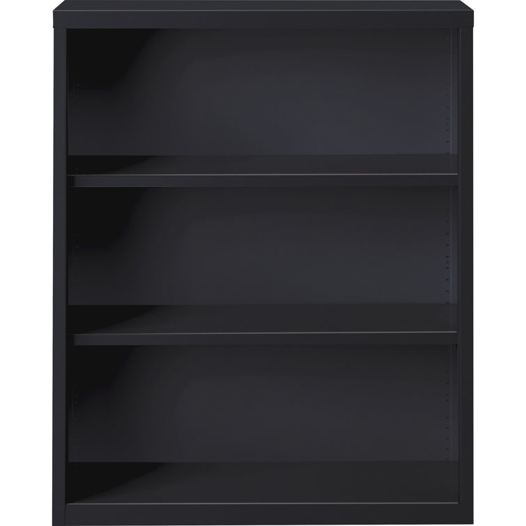 Fortress Series 3-Shelf Adjustable Steel Bookcase in Putty