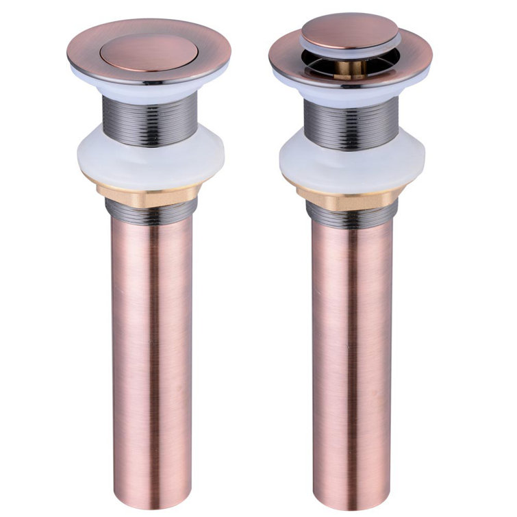 Polished Chrome Solid Brass Pop-Up Drain Stopper