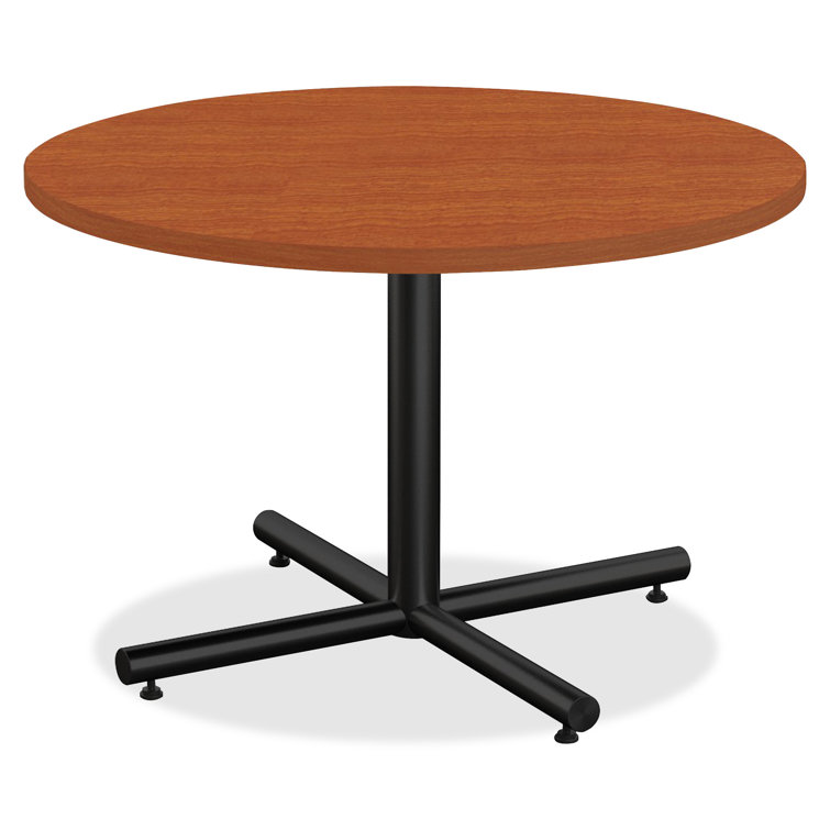 Light Gray Laminate Round Table Top with PVC Edge
