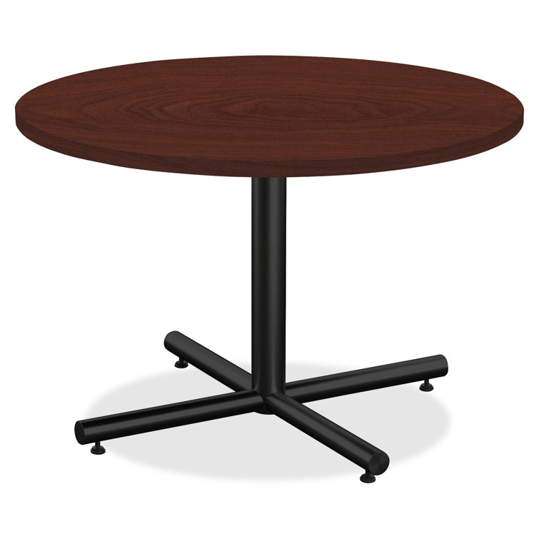 Mahogany Round High-Pressure Laminate Tabletop, 42" Diameter