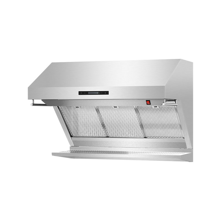 Savona 36-inch Stainless Steel Wall Mount Range Hood with Hybrid Filters