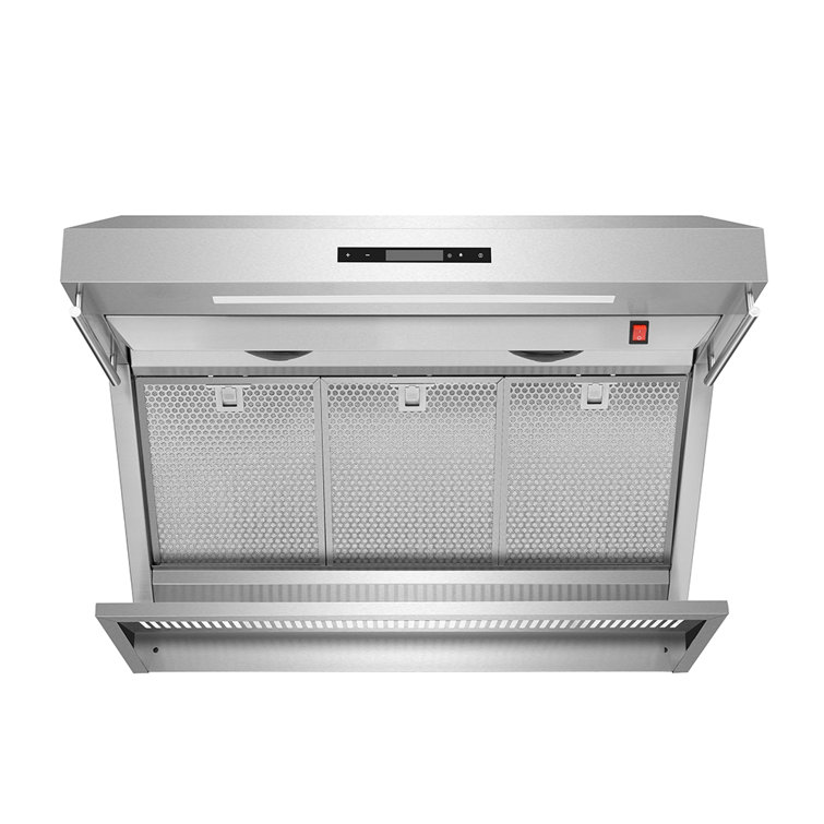 Savona 36-inch Stainless Steel Wall Mount Range Hood with Hybrid Filters
