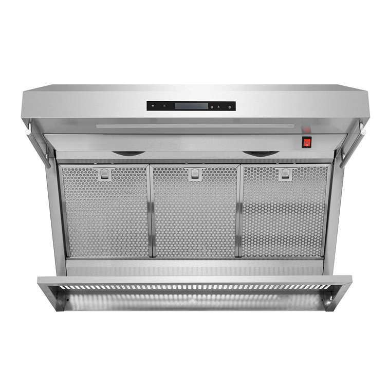 Savona 36-inch Stainless Steel Wall Mount Range Hood with Hybrid Filters