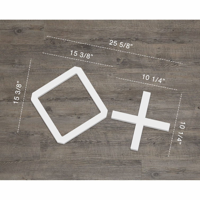 Medium Grey Embossed PVC Wall Sculpture Panel