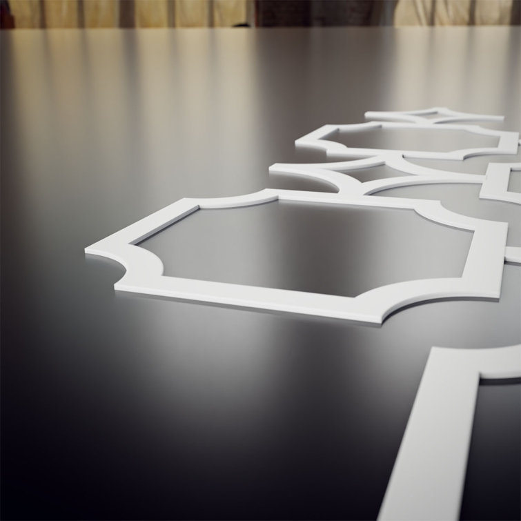 Large White PVC Decorative Fretwork Wall Panels