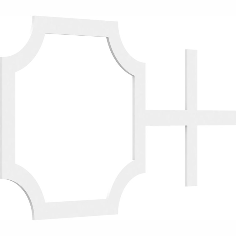 Large White PVC Decorative Fretwork Wall Panels