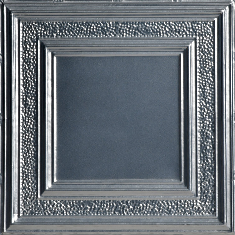 Country Cork 24" x 24" Lacquered Steel Drop Ceiling Tile