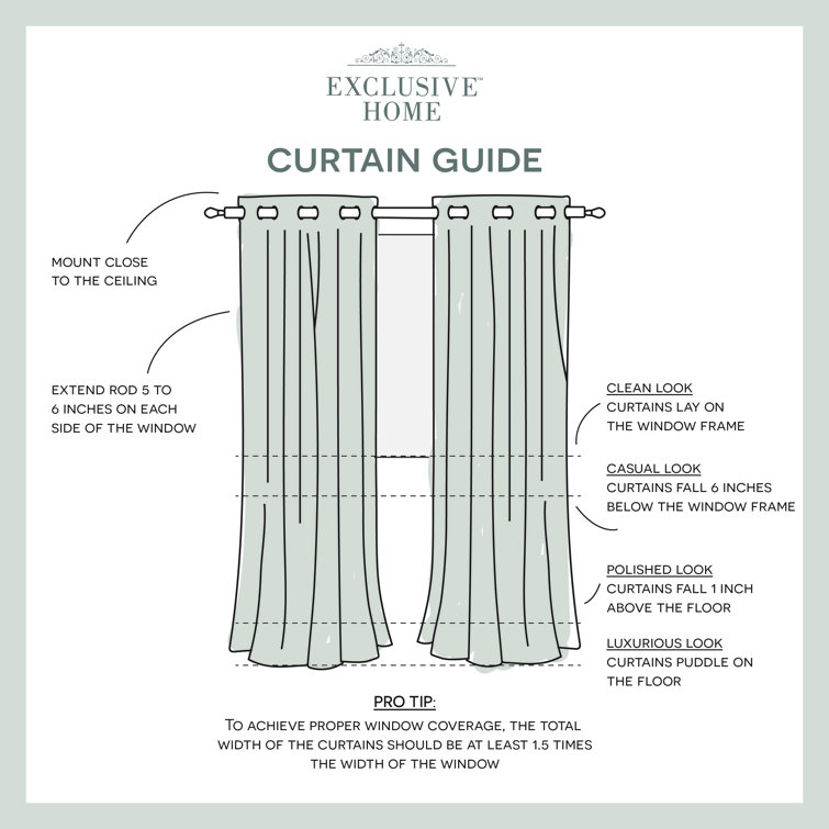 Taupe Stripe Polyester Light-Filtering Grommet Curtain Panels, 54" x 84"