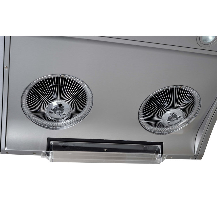 Hauslane 30" Stainless Steel Convertible Under Cabinet Range Hood