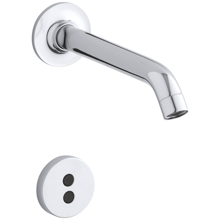 Purist Chrome Wall-Mount Touchless Faucet Trim