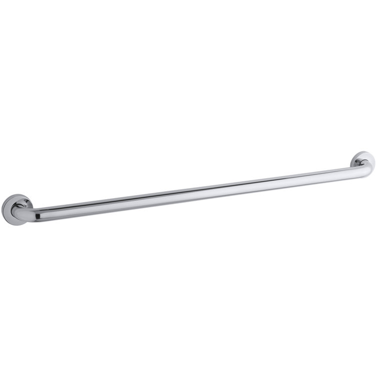 Polished Stainless Steel 36-Inch Contemporary Grab Bar