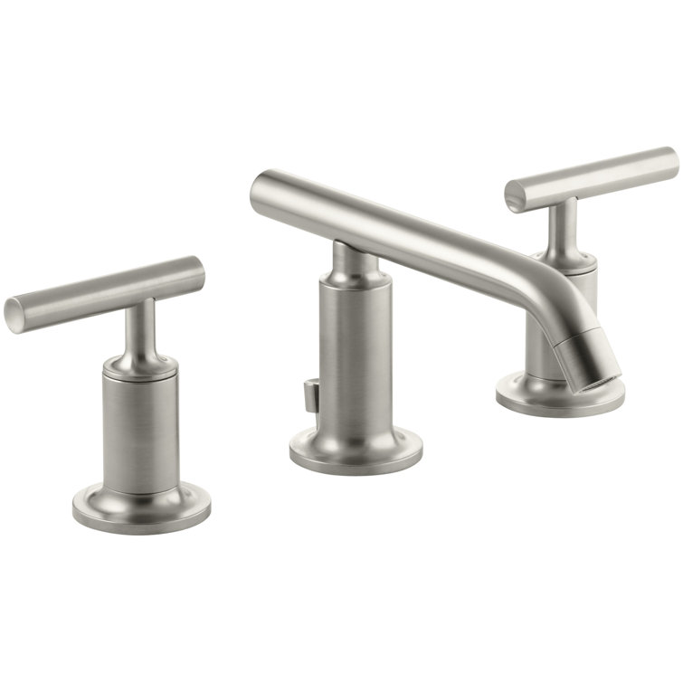 Purist Brushed Nickel 8" Widespread Bathroom Faucet
