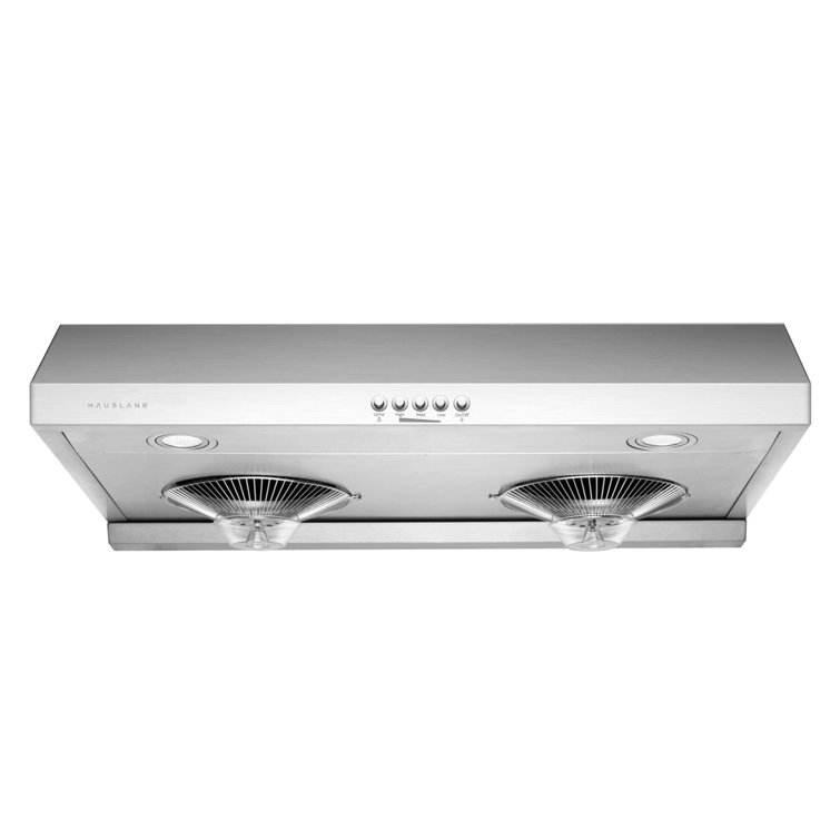 Hauslane 30" Stainless Steel Under Cabinet Range Hood with Charcoal Filter