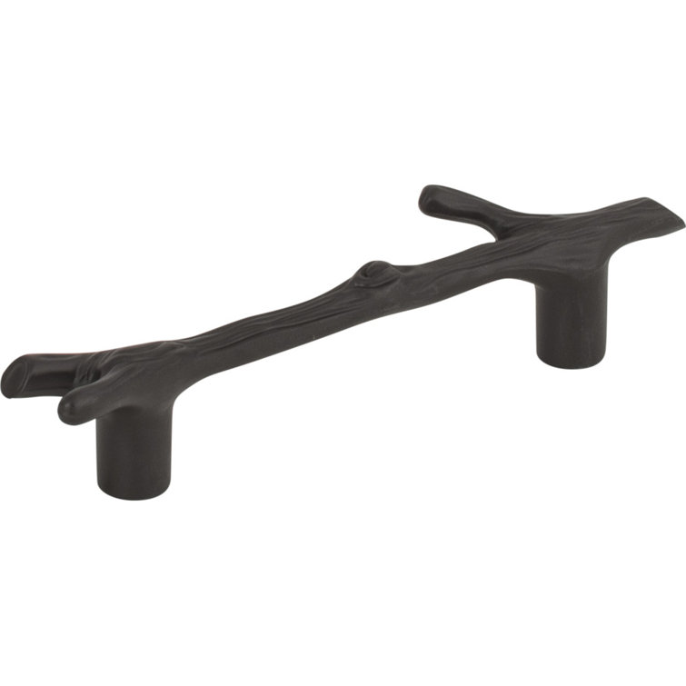 Aged Bronze 3-Inch Twig Designer Bar Pull