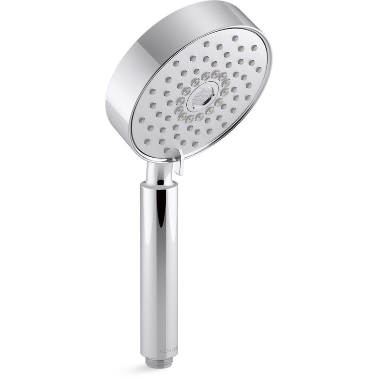 Polished Chrome Multifunction Handheld Shower Head with Katalyst Technology