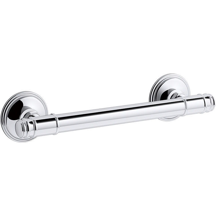 Polished Chrome 12" Metal Grab Bar