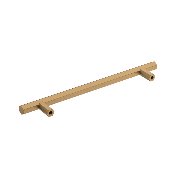 Champagne Bronze 8.44" Modern Cabinet Bar Pull
