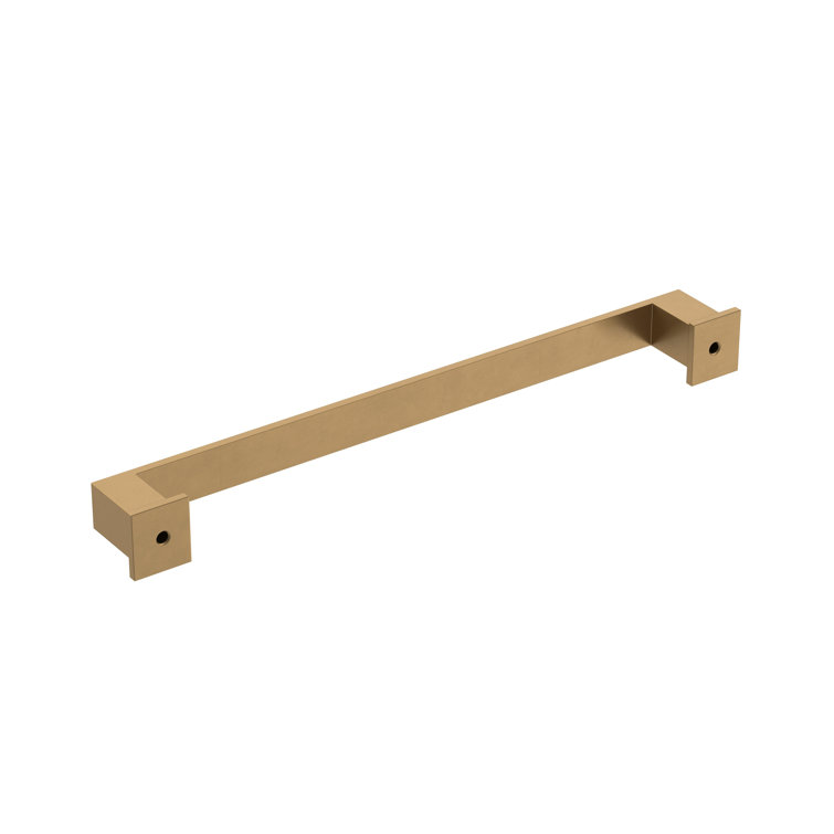 Champagne Bronze Traditional Bar Cabinet Pull with Mounting Hardware