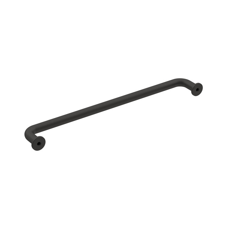 Matte Black 5-1/16" Center-to-Center Arch Cabinet Pull