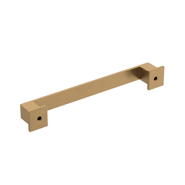 Champagne Bronze Traditional Bar Cabinet Pull with Mounting Hardware