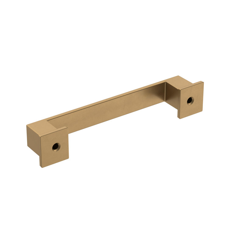 Champagne Bronze Traditional Bar Cabinet Pull with Mounting Hardware