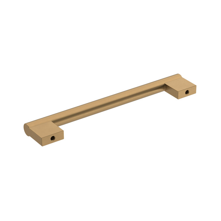 Versa 7" Champagne Bronze Modern Bar Pull with Mounting Hardware