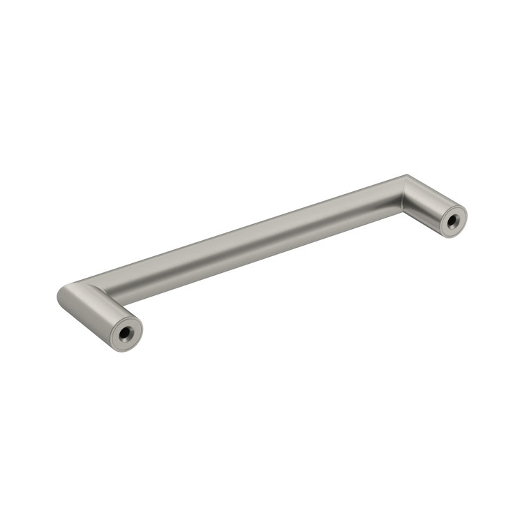 Satin Nickel Brushed Modern Industrial Bar Pull