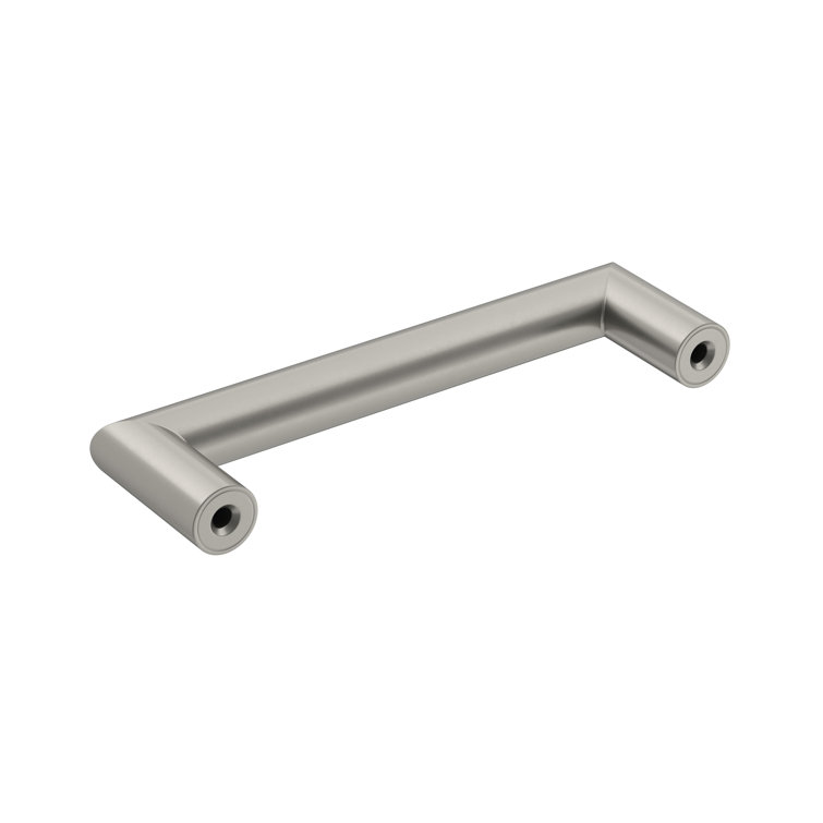 Satin Nickel Brushed Modern Industrial Bar Pull