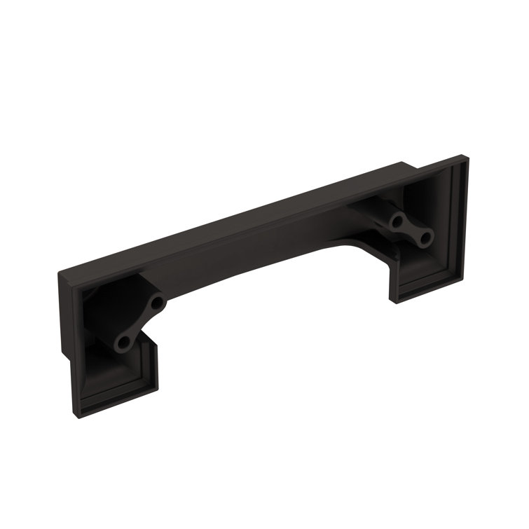 Oil Rubbed Bronze Traditional Cup Pull with Mounting Hardware