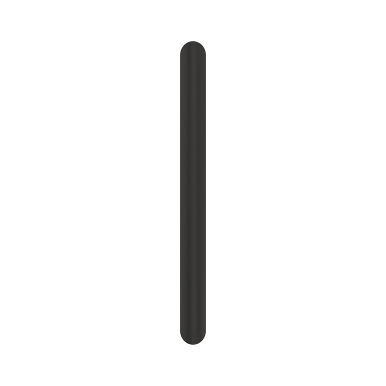 Matte Black Modern Industrial Bar Pull with Mounting Hardware