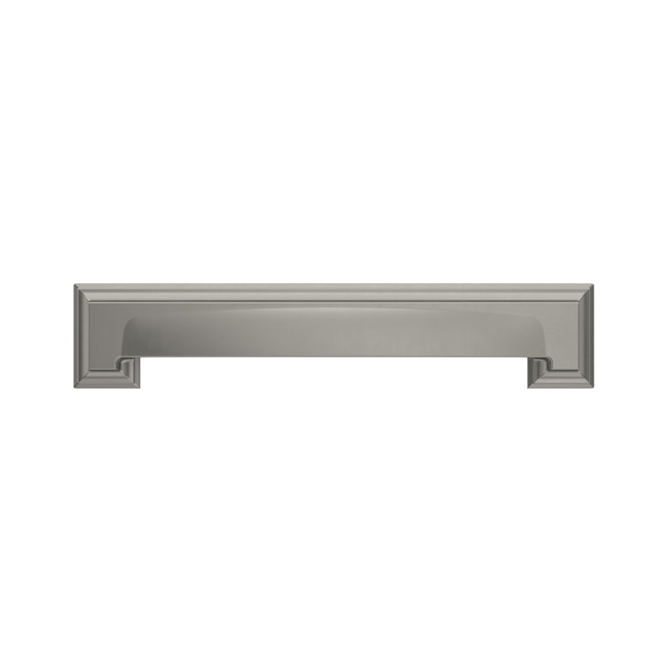 Satin Nickel Brushed Traditional Cabinet Cup Pull